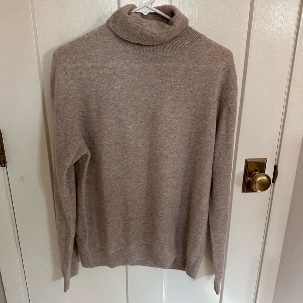 NWT Mango 100% Cashmere Turtleneck Sweater- XL